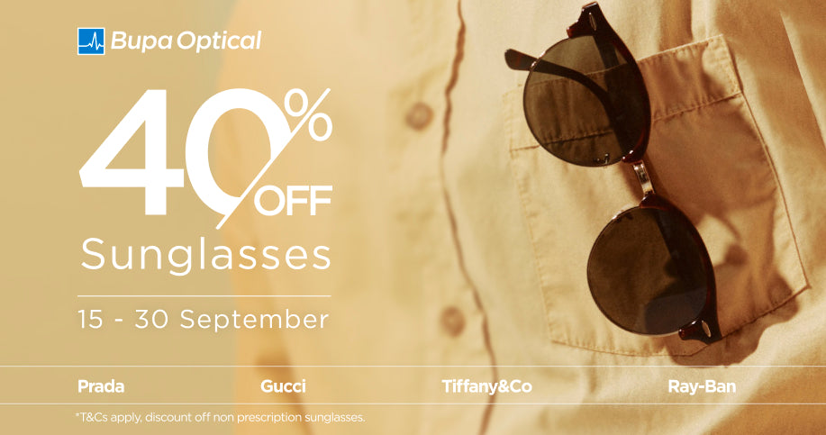 40% off Sunglasses