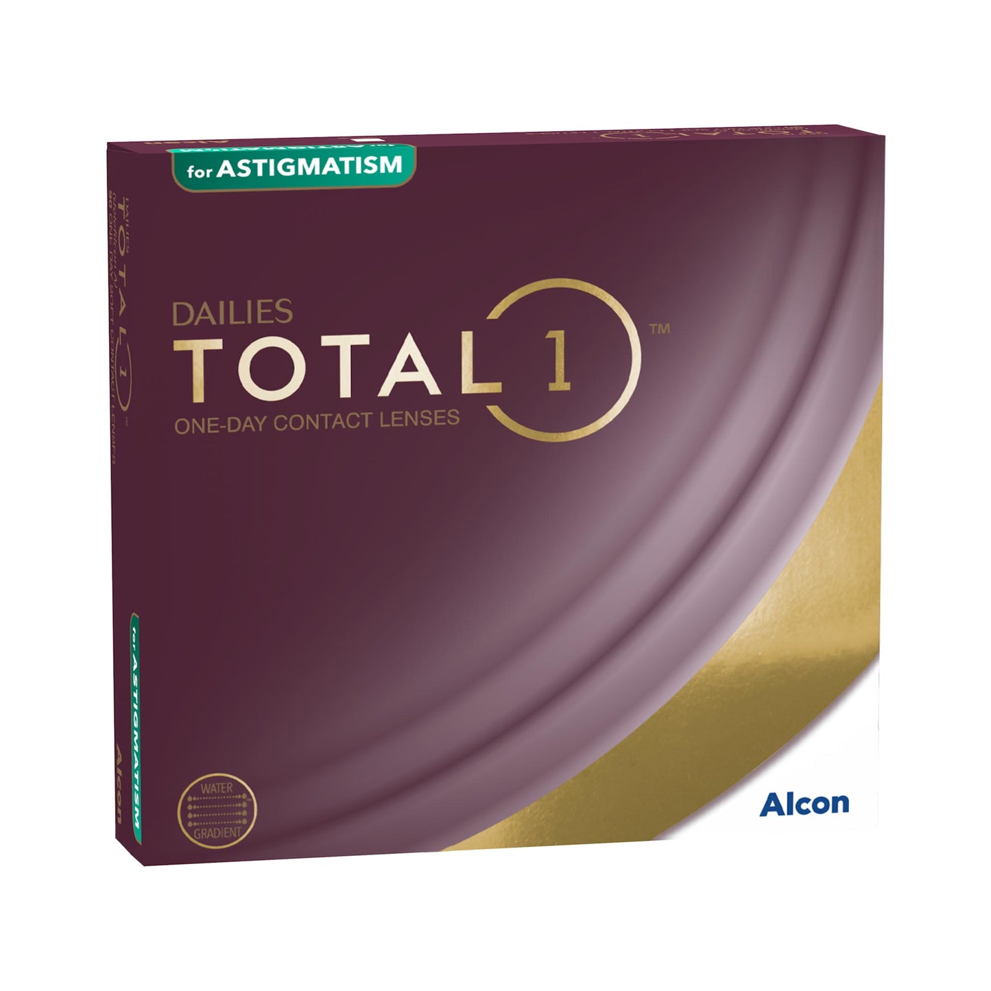 DAILIES : TOTAL1™ for Astigmatism Contact Lenses – 4 Month Supply
