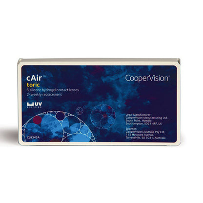 cAir : CooperVision cAir Toric 6 Pack (fortnightly replacement)