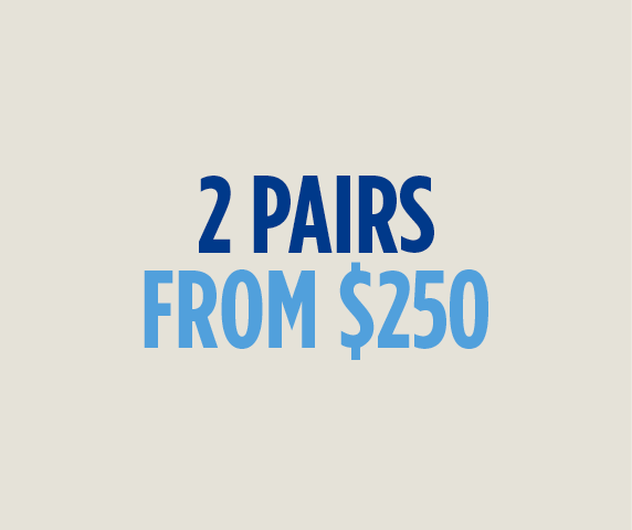 Value Range – 2 pairs. 1 price.