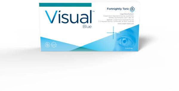 Visual : Visual Blue Fortnightly Toric 6 Pack