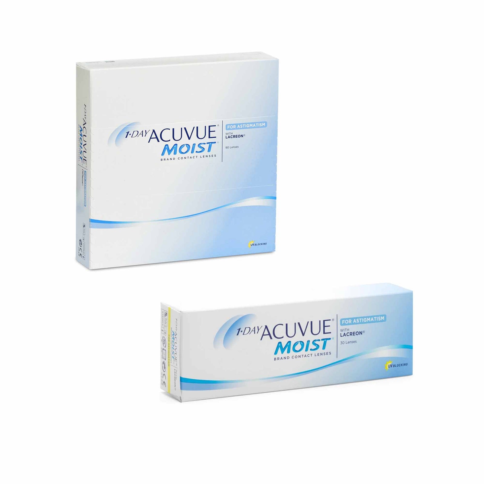 Acuvue : Acuvue 1 Day Moist Astigmatism - Daily - 4 Month Supply
