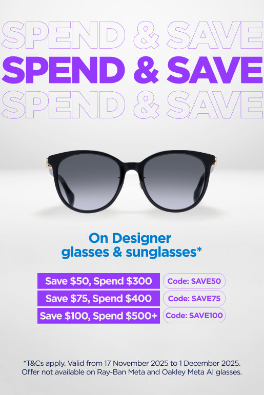 Black Friday Sale | Spend & save on designer glasses & sunglasses. Use codes SAVE50, SAVE75 or SAVE100 at checkout*