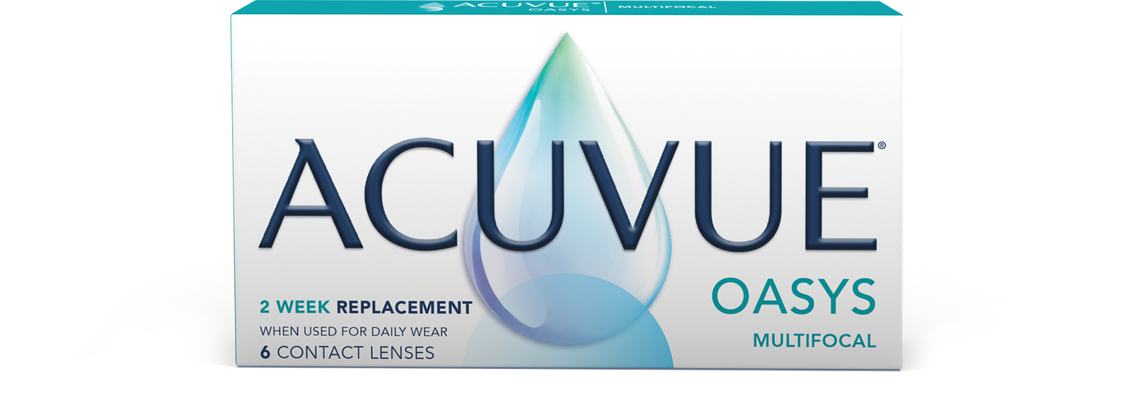 Acuvue : Acuvue Oasys Multifocal - Fortnightly 6 Pack - 12 Month Supply