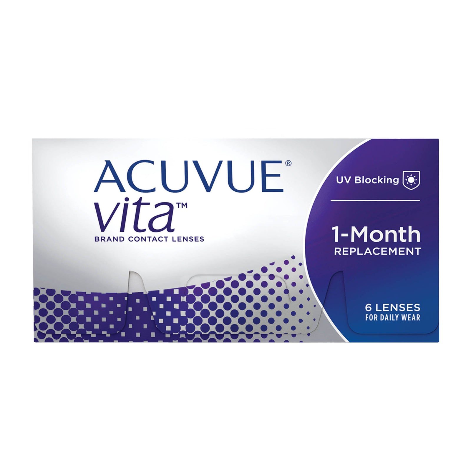 Acuvue : Acuvue Vita - Monthly 6 Pack