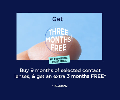 9 + 3 Contact Lens Offer