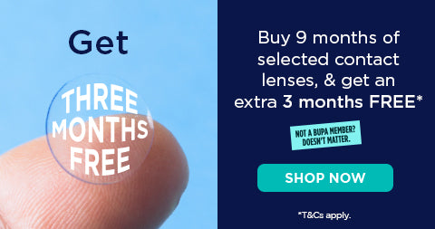 9 + 3 Contact Lens Offer