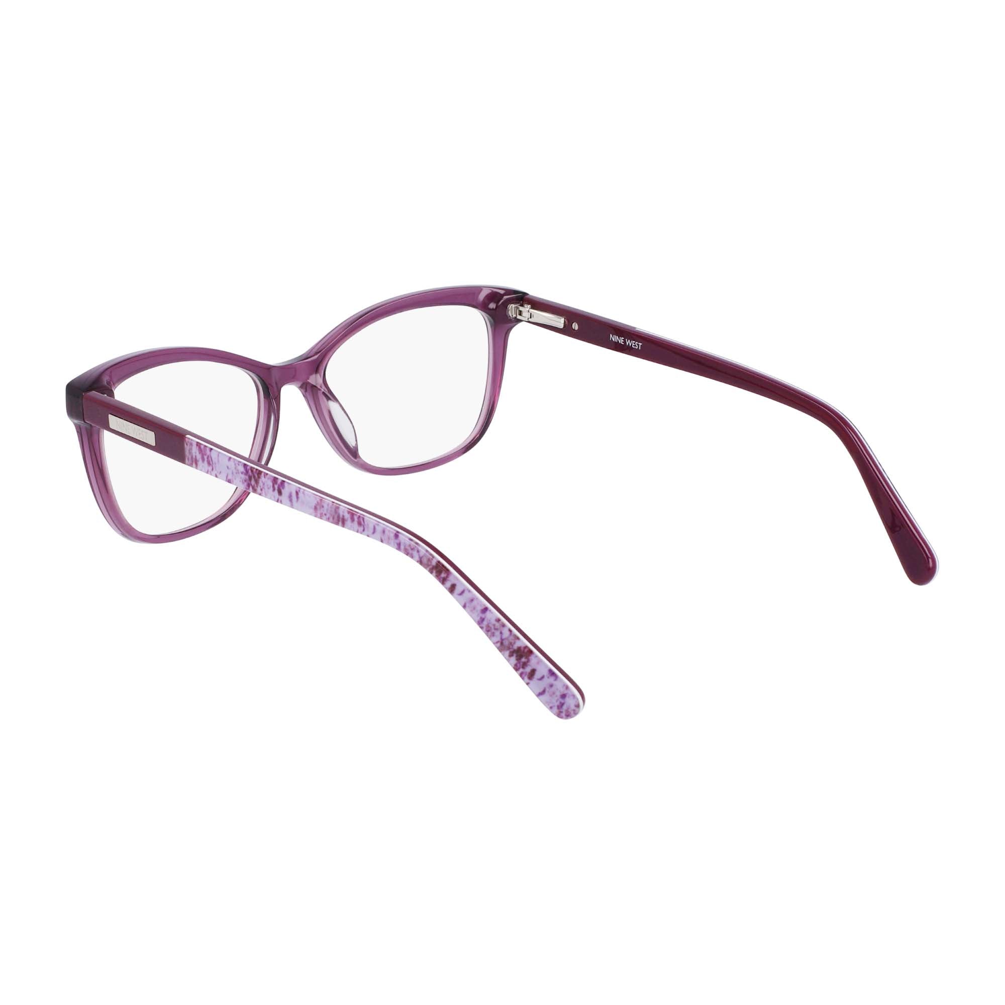 NEW popular NINE WEST NW 5156 515 Purple Eyeglasses 51mm with Nine West Case