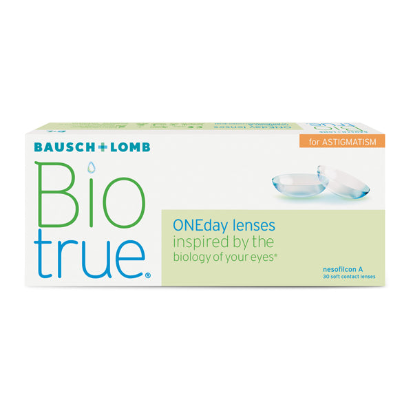 Bausch & Lomb : Biotrue ONEday for Astigmatism 90 Pack