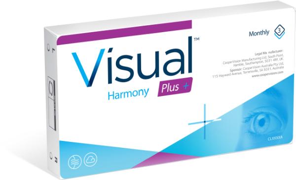 Visual Harmony Monthly Plus 3 Pack Contact Lenses – Bupa Optical