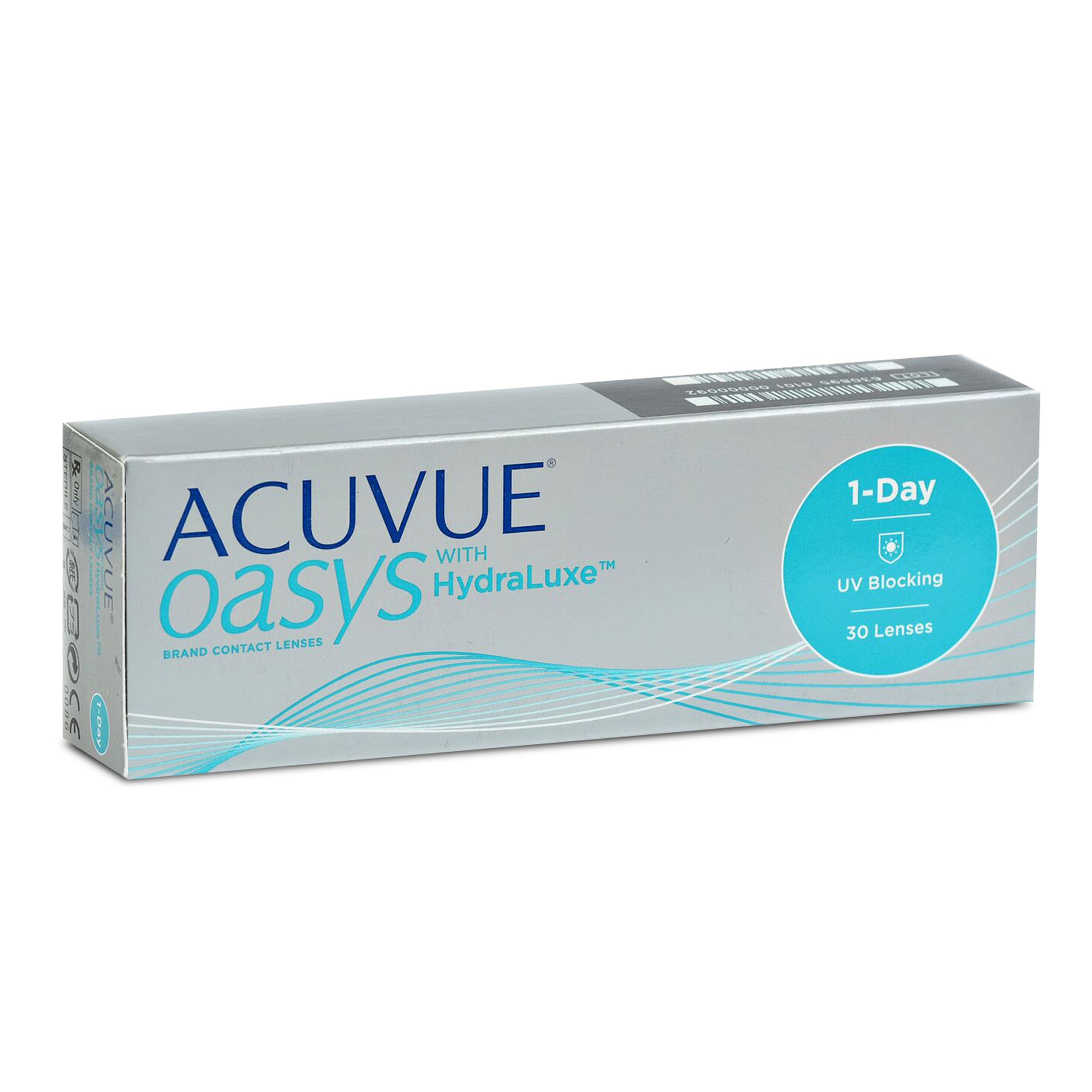 Acuvue Oasys 1 Day With HydraLuxe 30 Pack Contact Lenses Bupa Optical   Acuvue Oasys 1 Day With Hydraluxe 30 Pack Visibility Tint 