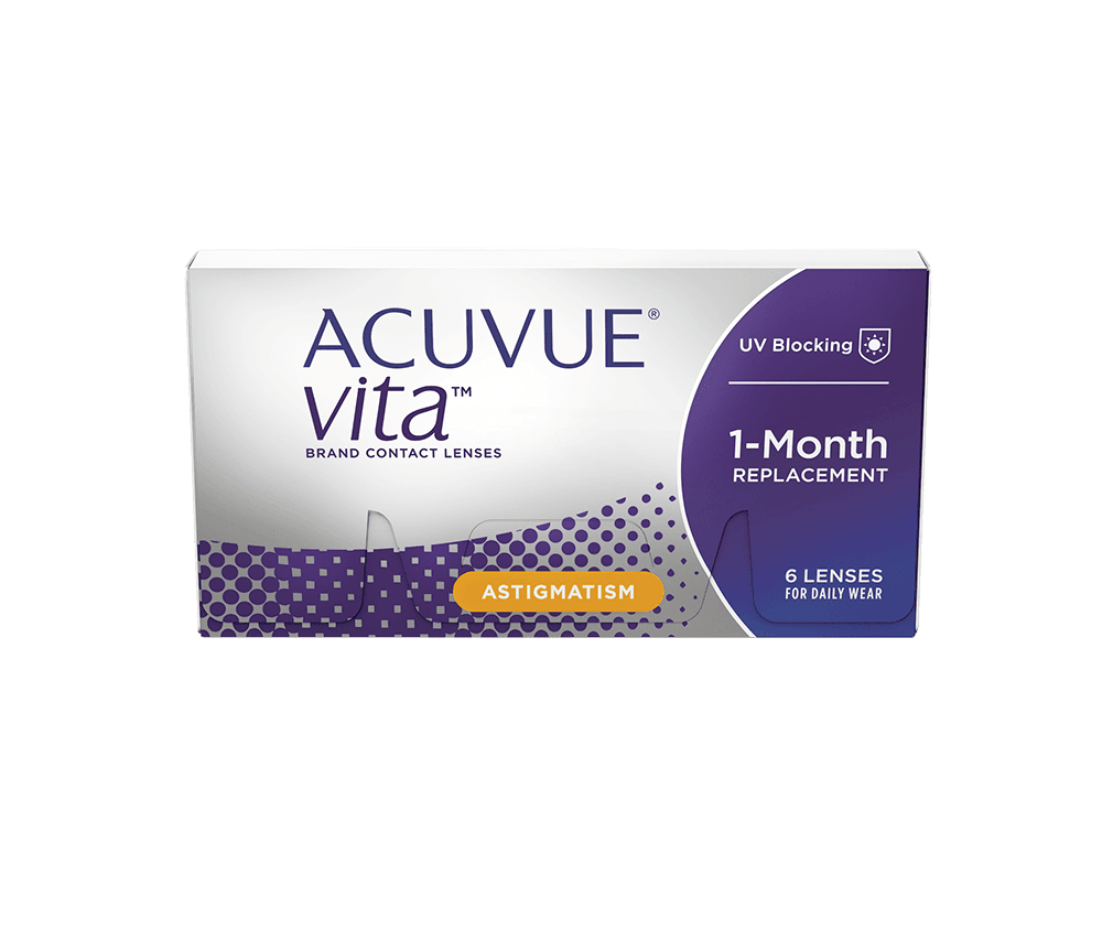 Acuvue : Acuvue Vita Astigmatism - Monthly 6 Pack