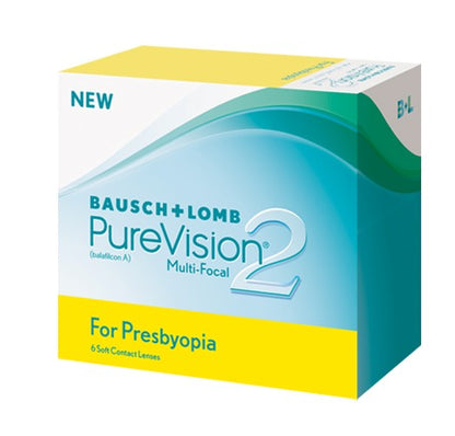 PureVision : Bausch & Lomb PureVision 2 Multifocal - Monthly 6 Pack