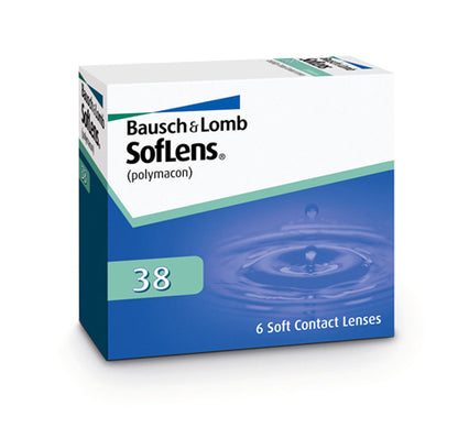 SofLens : Bausch & Lomb SofLens 38 - Monthly 6 Pack
