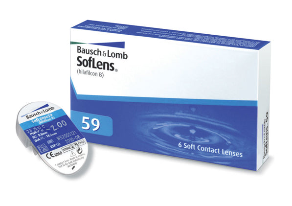 Bausch Lomb SofLens 59 Fortnightly 6 Pack Contact Lenses