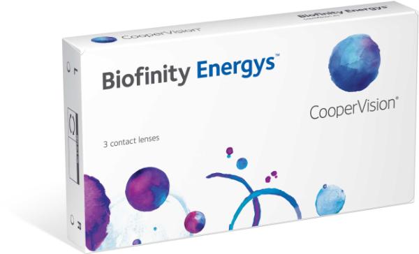 CooperVision Biofinity Energys Contact Lenses - Monthly 3 Pack