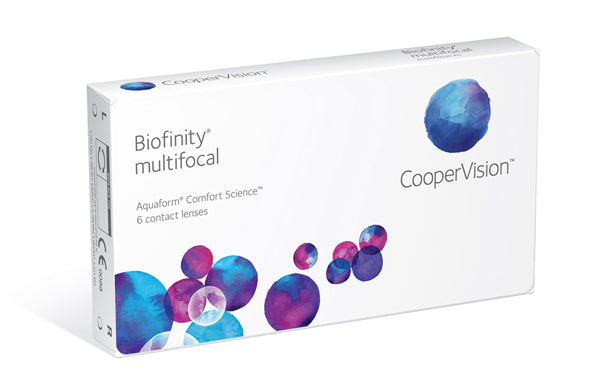 Biofinity : CooperVision Biofinity Multifocal D Lens Monthly 6 Pack