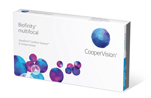 Biofinity : CooperVision Biofinity Multifocal D Lens Monthly 6 Pack