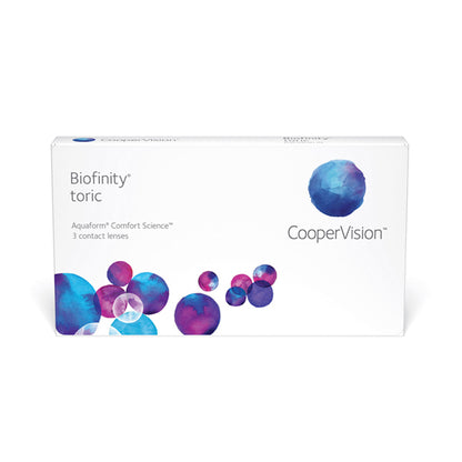 Biofinity : CooperVision Biofinity Toric Monthly 3 Pack