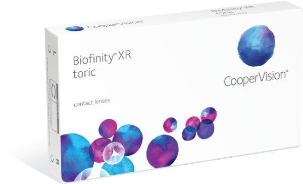 Biofinity : CV Biofinity XR Toric 6 pack custom made