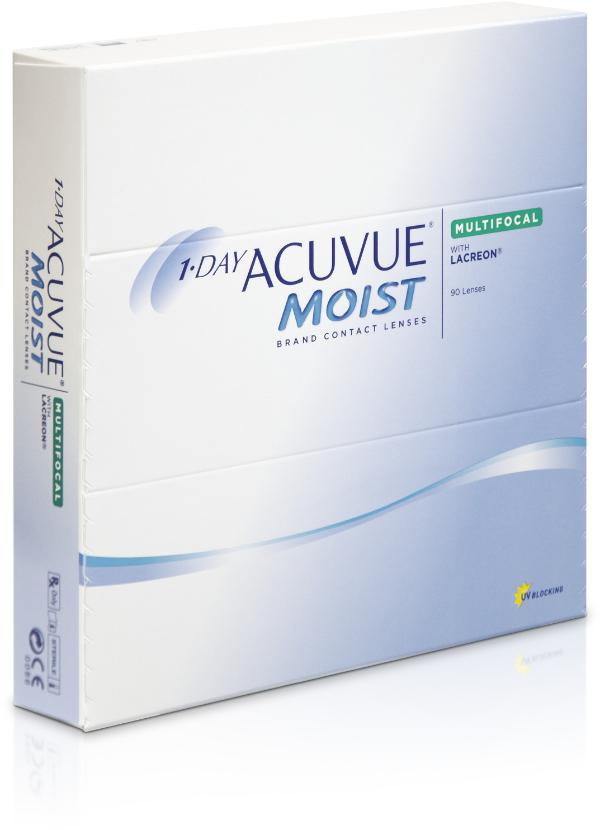 Acuvue : Acuvue 1 Day Moist Multifocal - Daily 90 pack