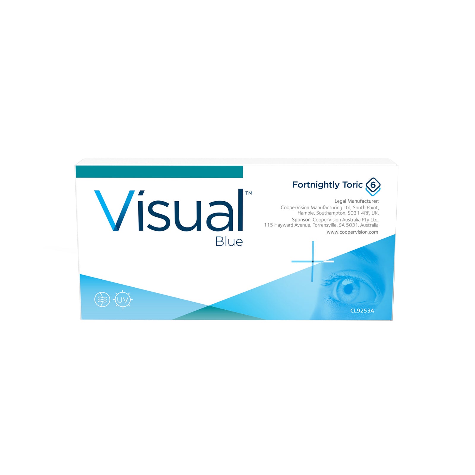 Visual : Visual Blue Fortnightly Toric 6 Pack