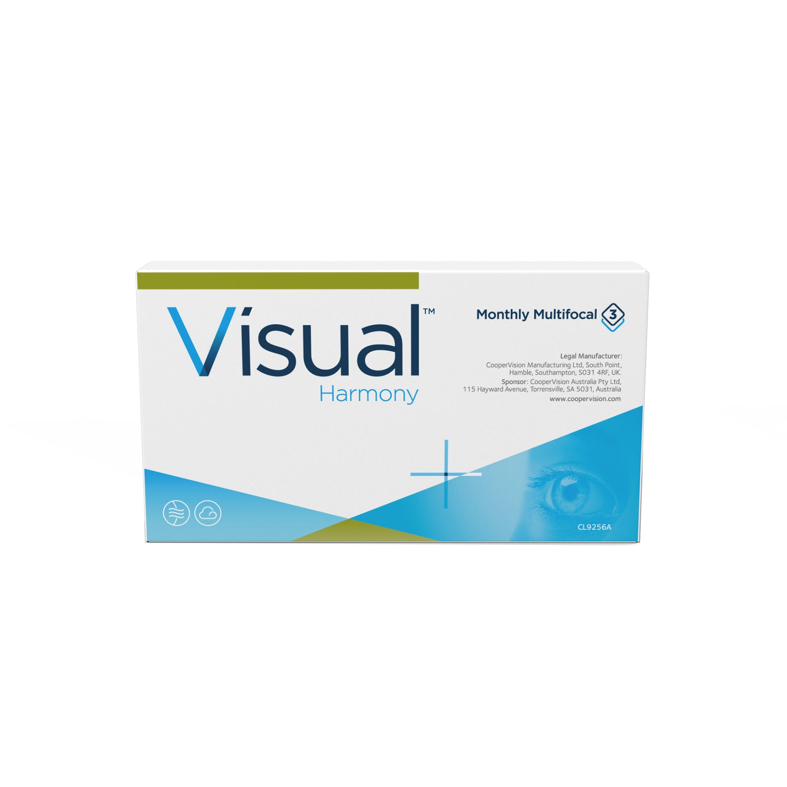 Visual : Visual Harmony Monthly Multifocal N Lens 3 Pack